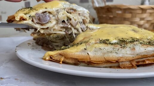 Блинный торт с маскарпоне и клубникой - Школа кондитерского искусства