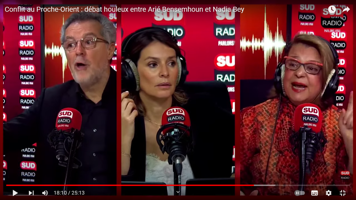 Скриншот из передачи с канала SudRadio в YouTube.