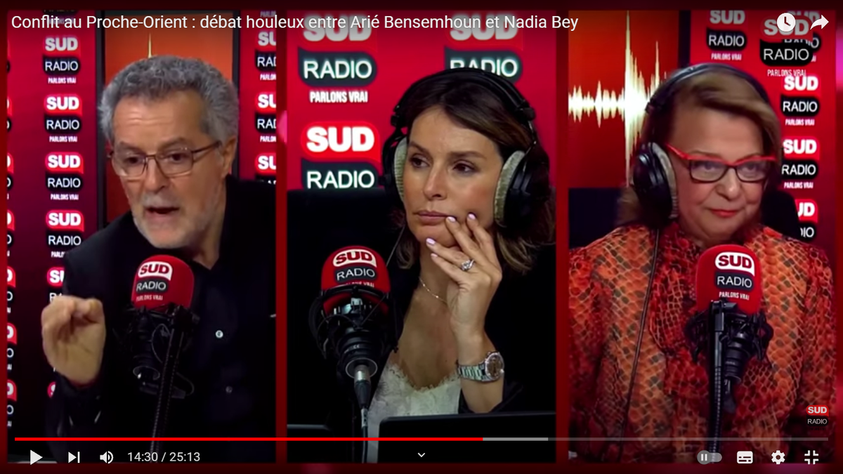 Скриншот из передачи с канала SudRadio в YouTube.