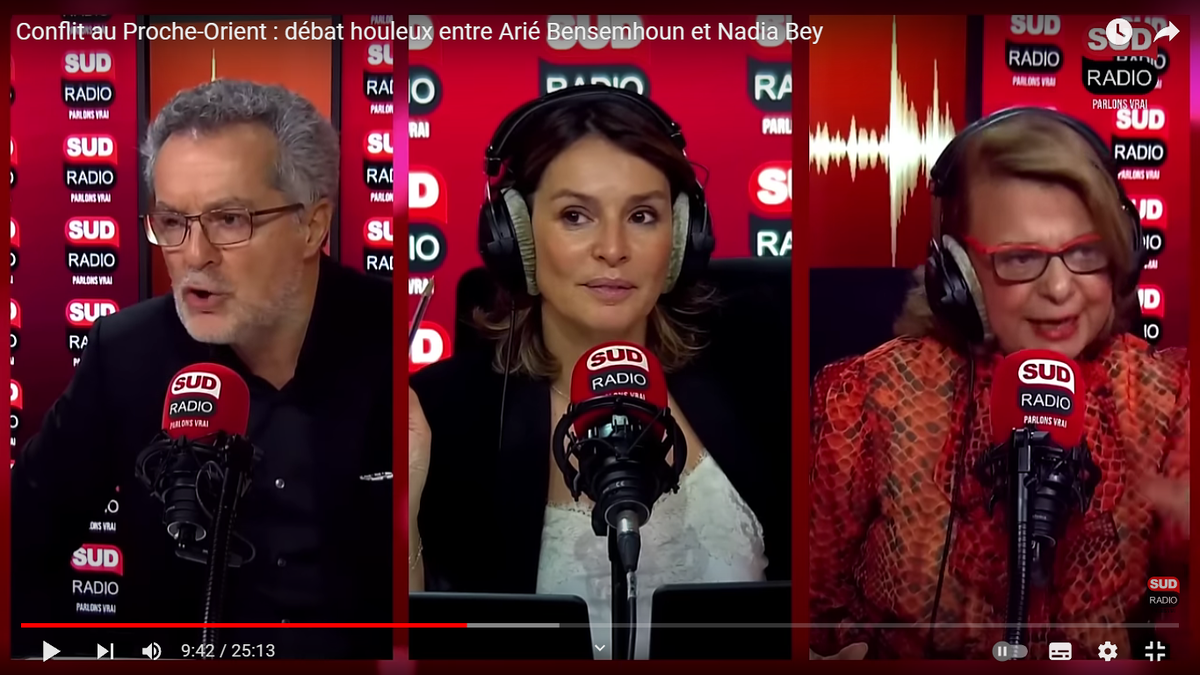 Скриншот из передачи с канала SudRadio в YouTube.