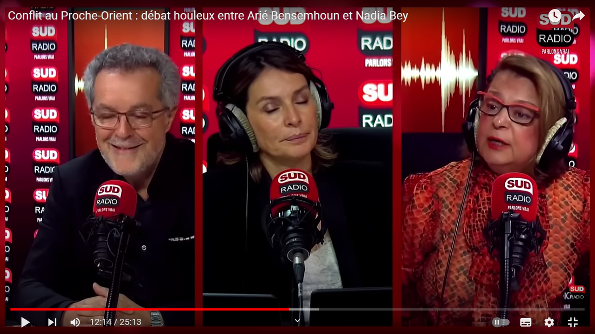 Скриншот из передачи с канала SudRadio в YouTube.