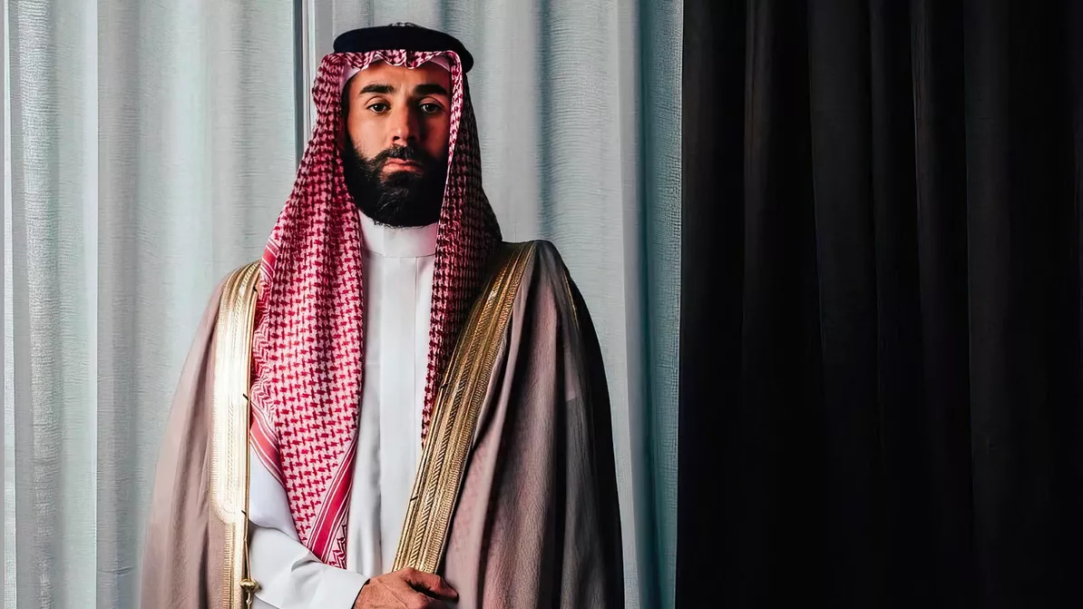 Карим Бензема. Фото из статьи в газете "Фигаро".