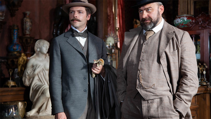 кадр из фильма "Хитровка: Знак четырёх".