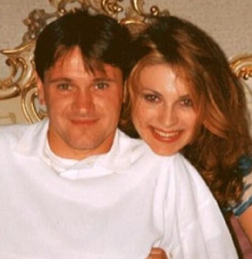    На фото: Лариса Черникова и её первый муж