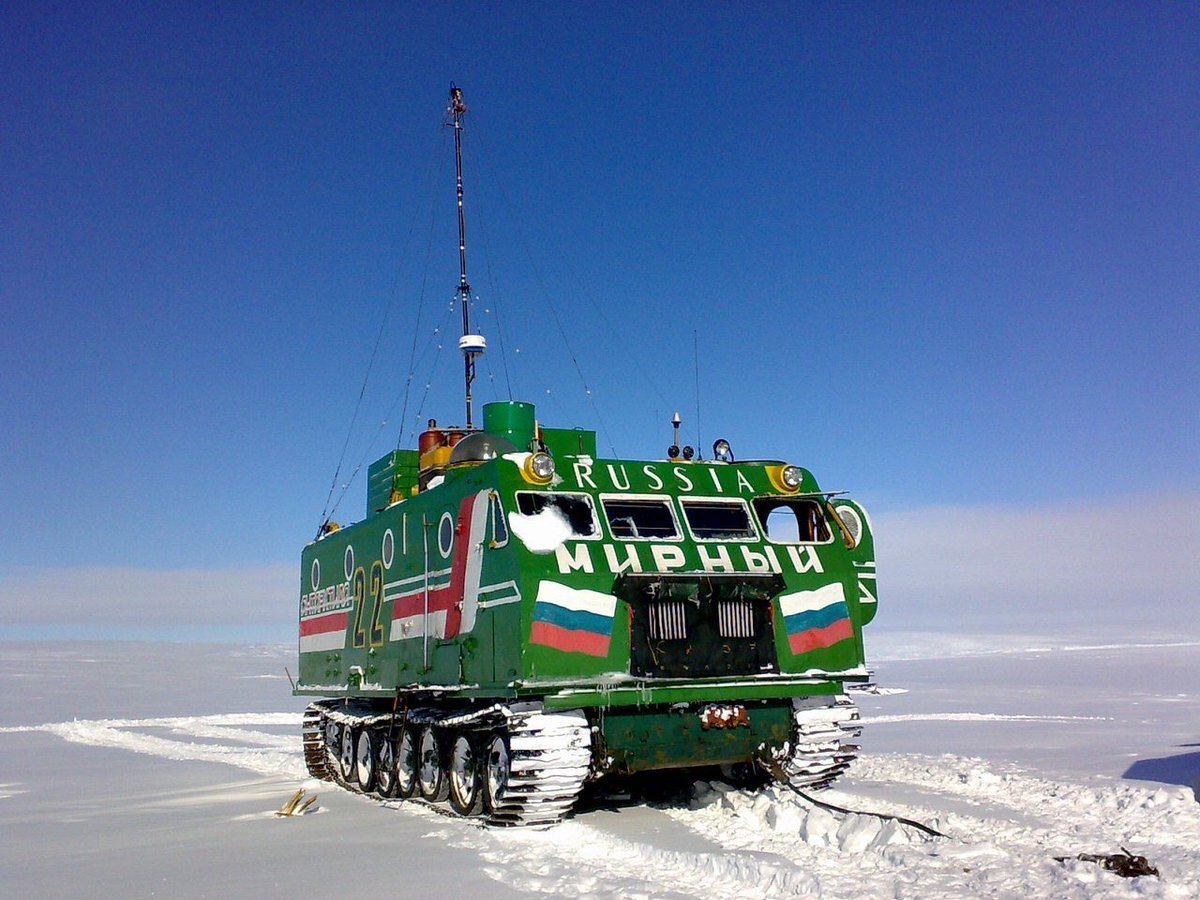 Машины на Южном полюсе