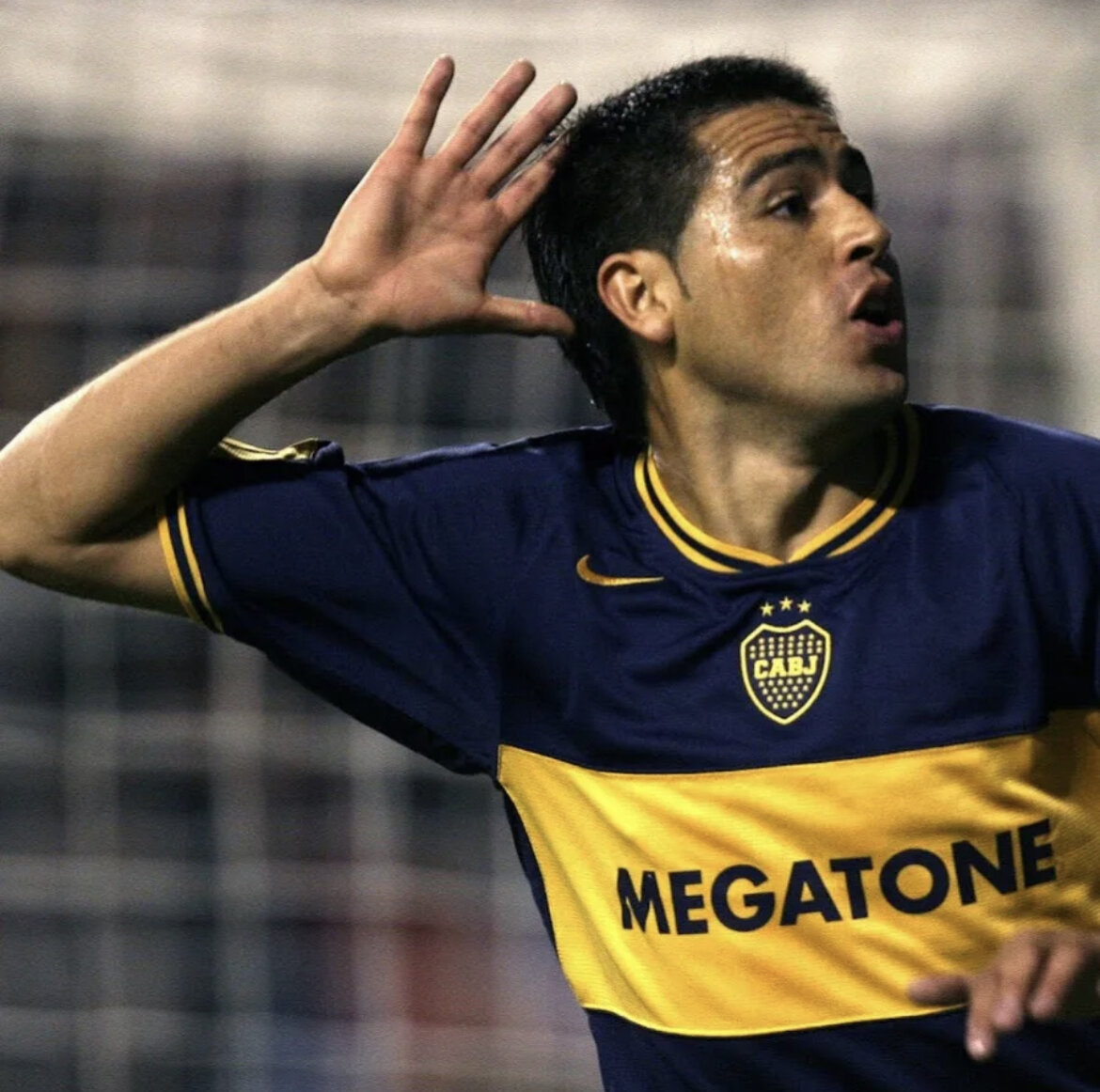 Легендарное празднование Рикельме.