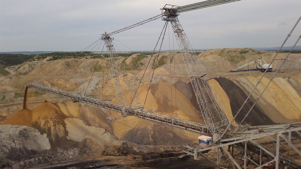    Вот он, экскаватор-гигант. Фото: предоставлено героем публикации.