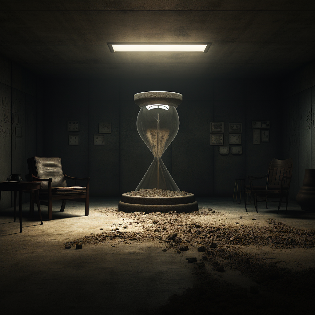 Часы заполнены песком и возможно что-то может там лежать. Однако стекло довольно прочное