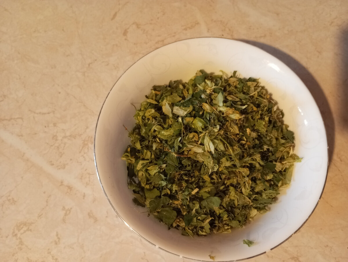 Мои шишки измельчены, аптечные выглядят немного не так