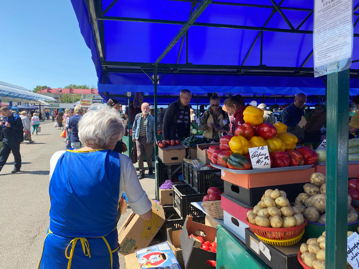 Закупаемся на рынке – экономим. 