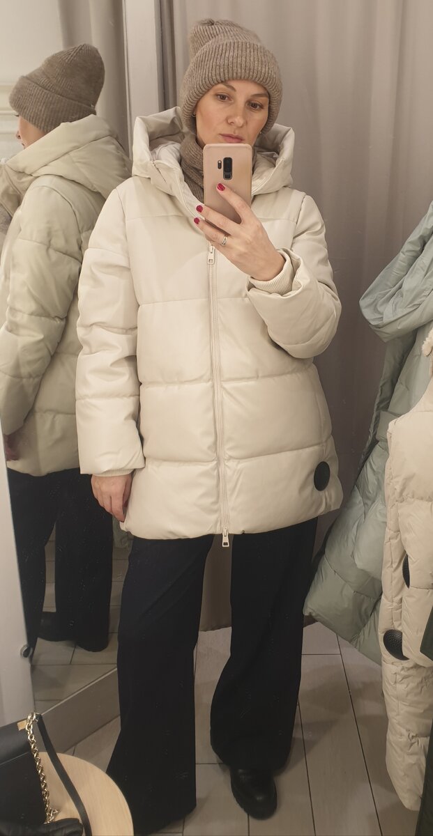 Куртка из искусственной кожи