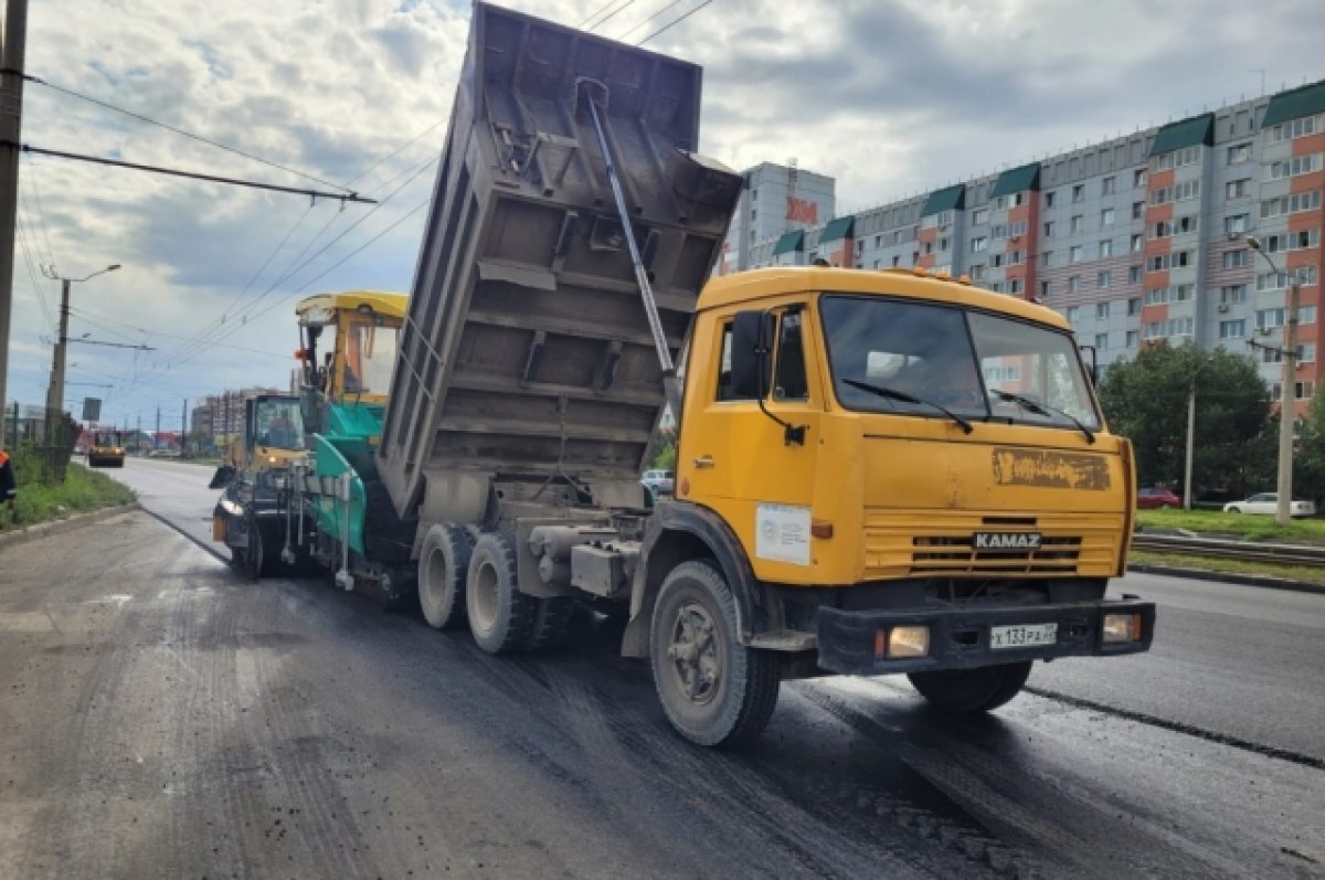    В Барнауле закончили строительство и ремонт дорог в текущем году