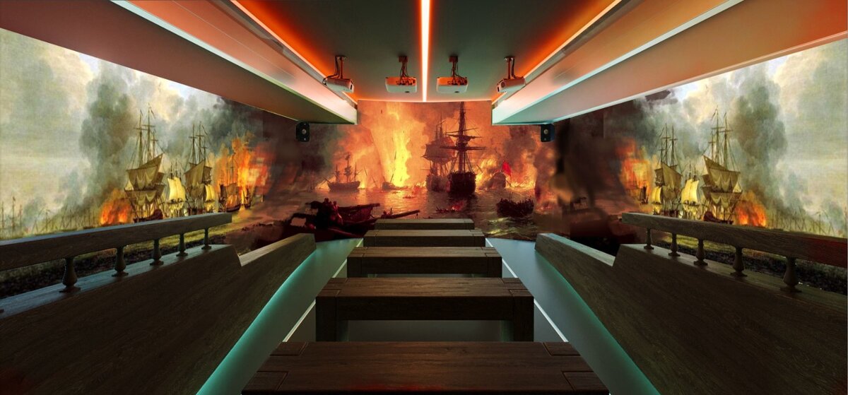 Экспозиция в мультимедийном автопоезде-музее // Фото организаторов