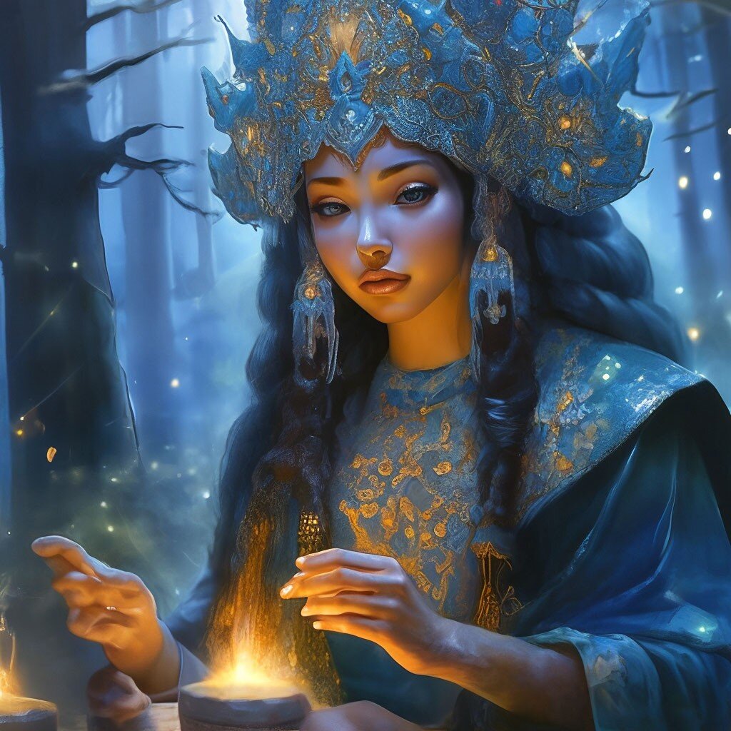 Молодая Баба Яга