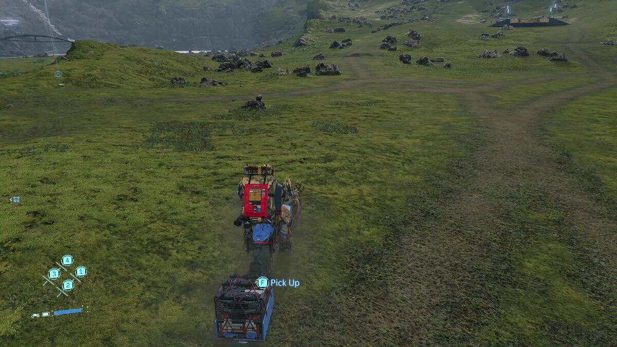 Death Stranding Director's Cut | Кнопка подбора ресурса активна