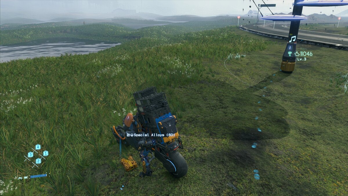 Death Stranding Director's Cut | Кнопка подбора груза неактивна