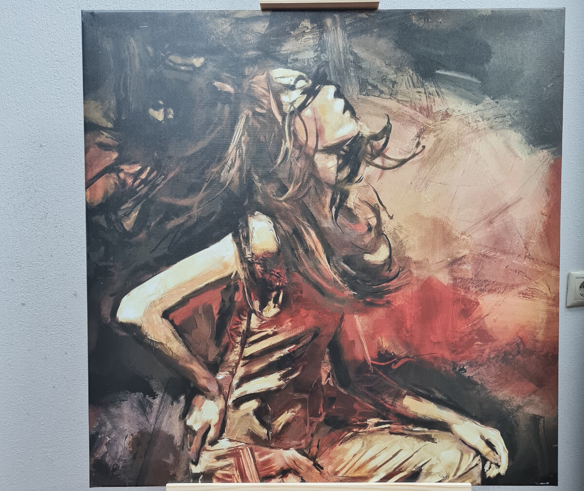 Напечатать картину на холсте