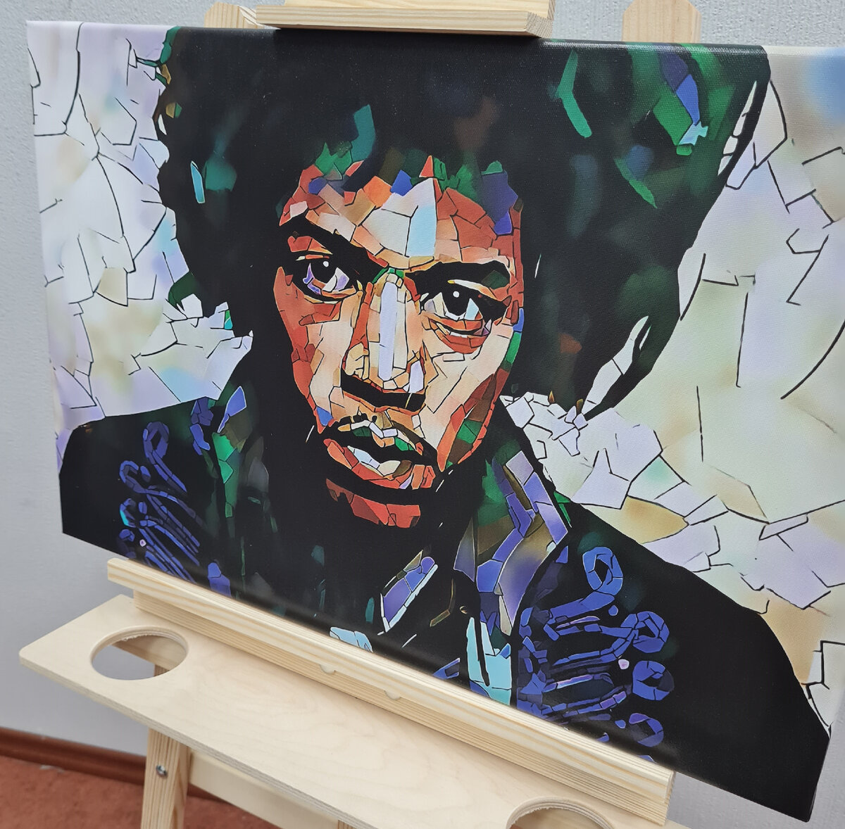 Напечатать картину на холсте