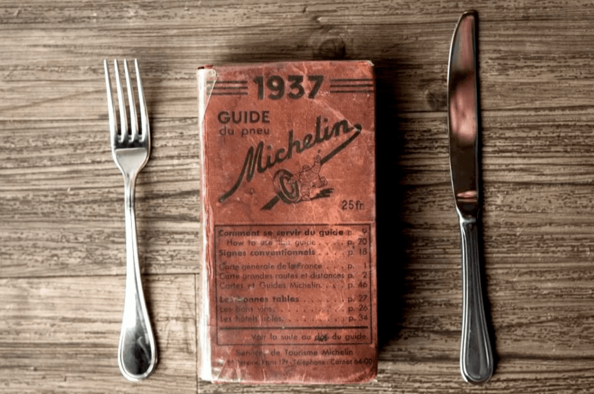 Первый справочник Мишлена появился еще в 1900 году