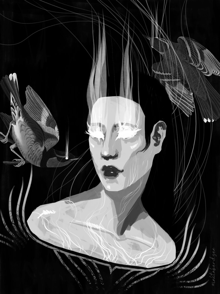 Inktober. day 31 - Fire