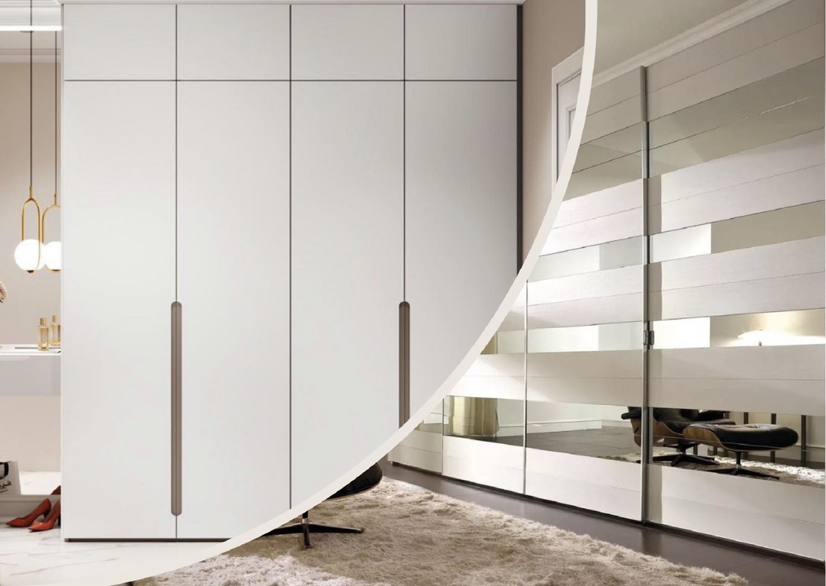 В современных интерьерах распашные дверки уверенно вытесняют своих раздвижных конкурентов