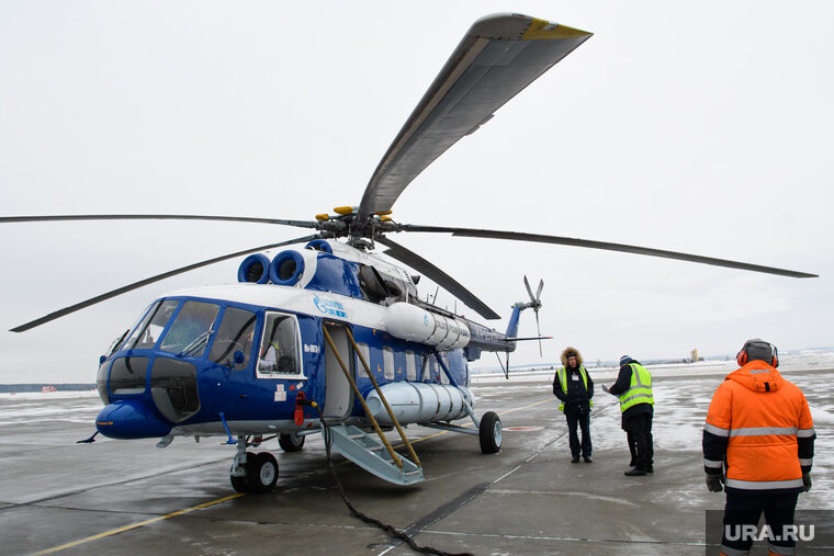    Вертолет Ми-8 совершил вынужденную посадку в 40 километрах от Надыма (архивное фото)
