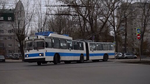 Троллейбус ЗиУ-683 КВР БТРМ-4008. Колбасный тролль.