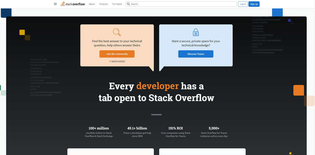 Самый популярный сайт для копирования кода - stackoverflow 