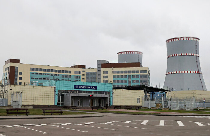    Первый энергоблок Белорусской атомной электростанции.EPA/Николай Петров/ТАСС