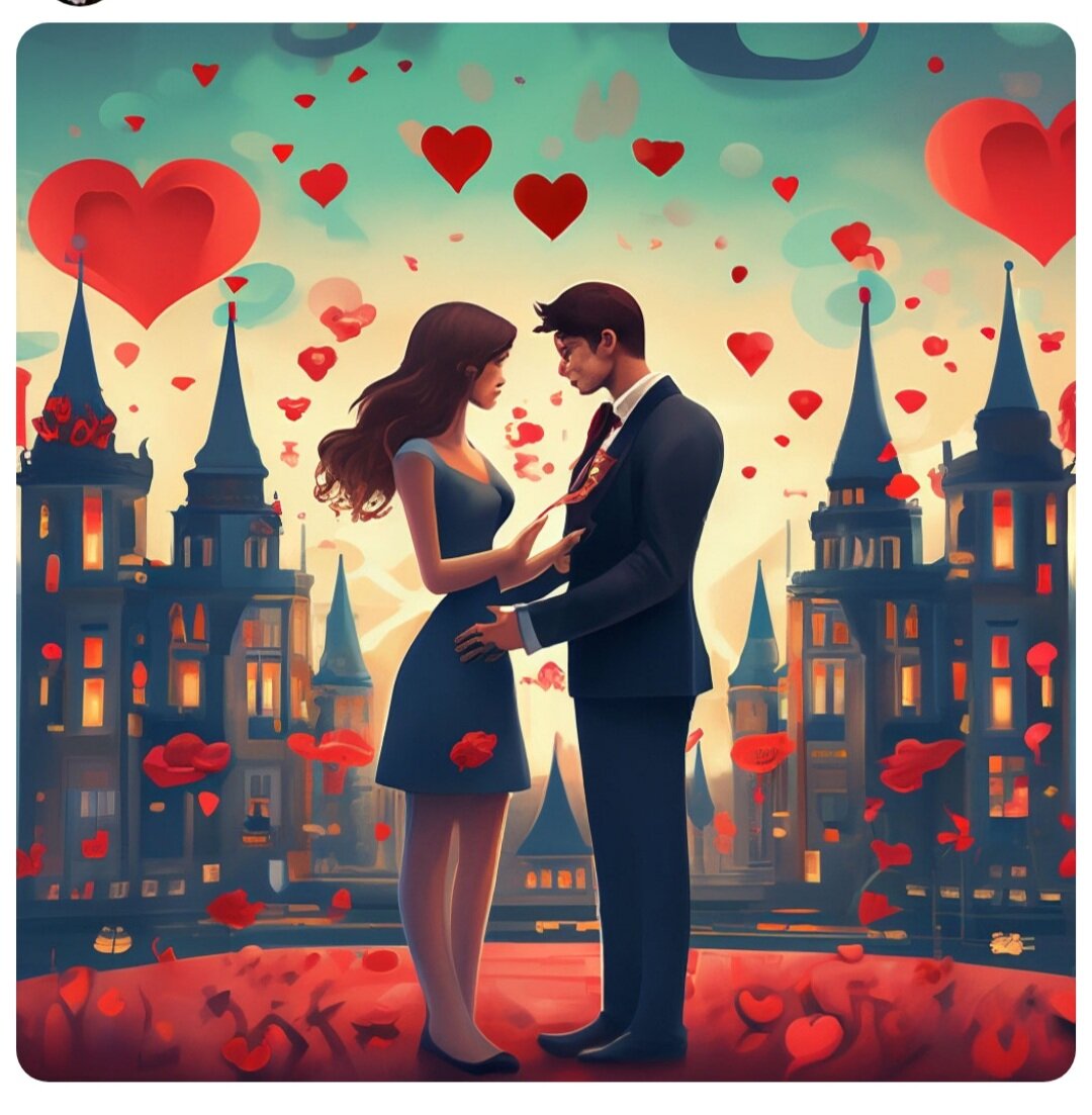 Таким видит сайт знакомств искусственный интеллект🥰🤗