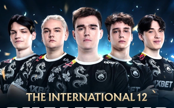 Игроки Team Spirit в дисциплине Dota 2 