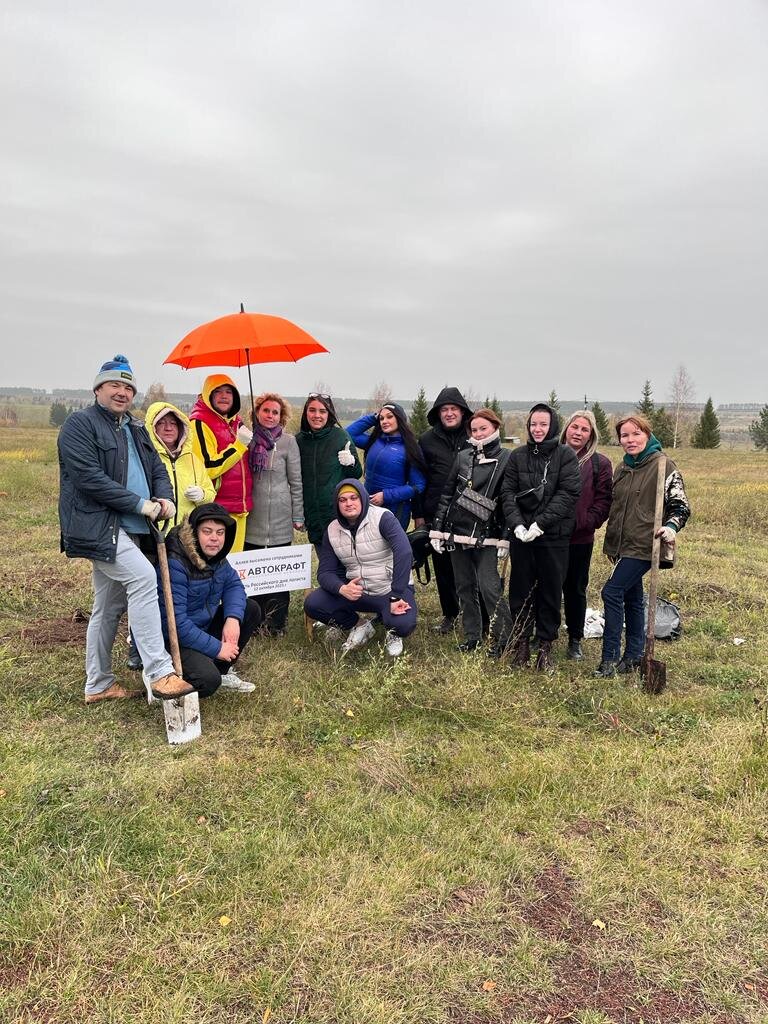 Сажаем рябины на День логиста!