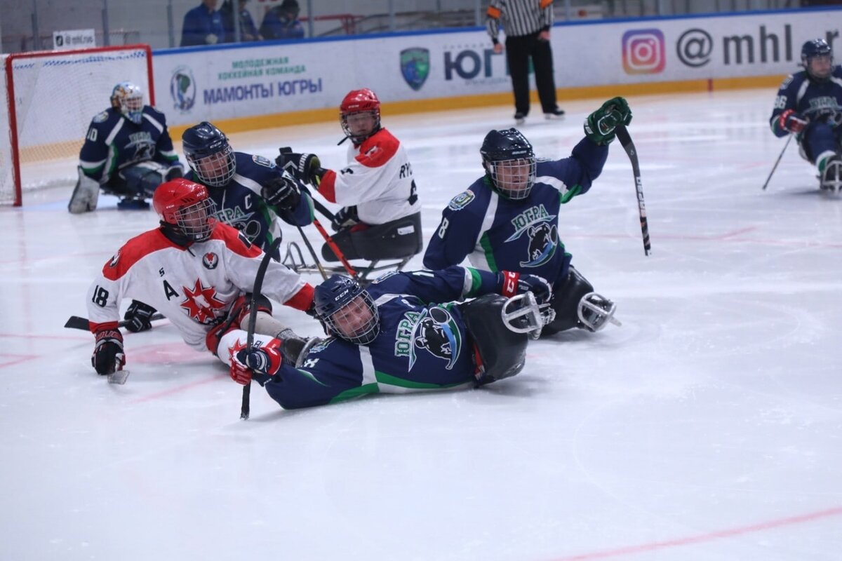    «Югра» с победы начала второй круг чемпионата России по следж-хоккею