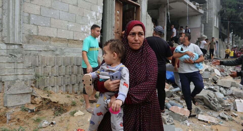 Жители сектора Газа📷
