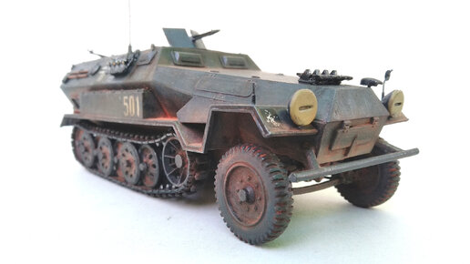 Sd.Kfz. 251/1 Ausf B (Германия)(хобби пожилого человека)