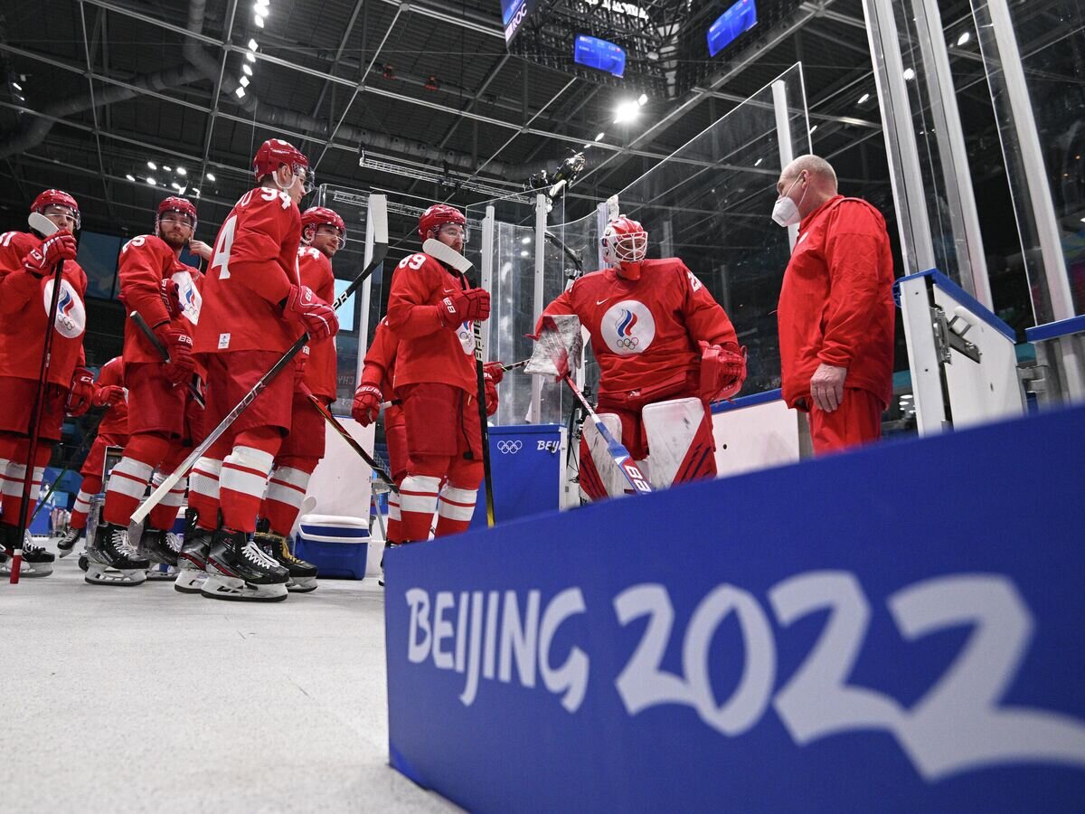    Сборная России по хоккею на Олимпиаде в Пекине© РИА Новости / Алексей Филиппов