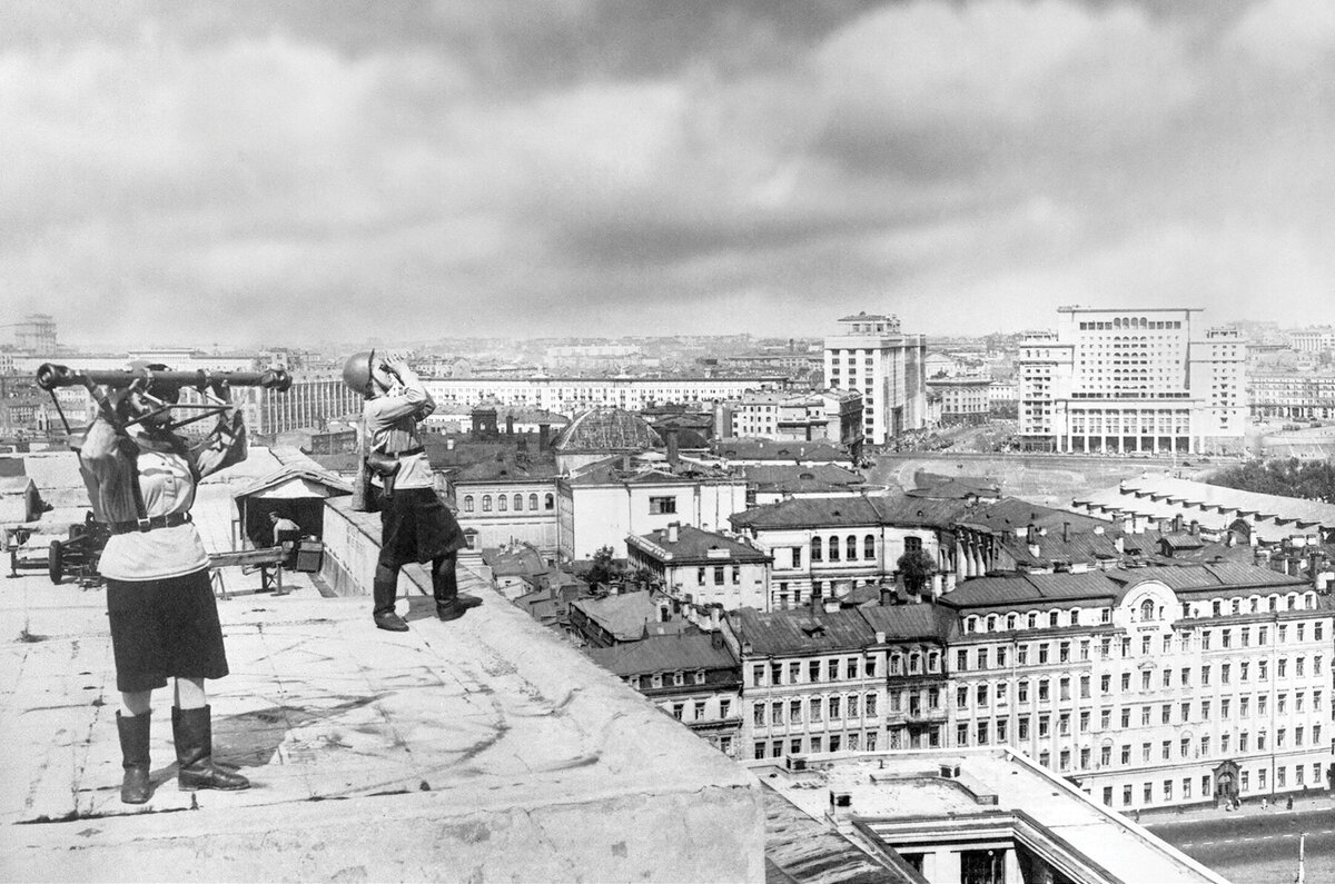 москва во время великой отечественной войны