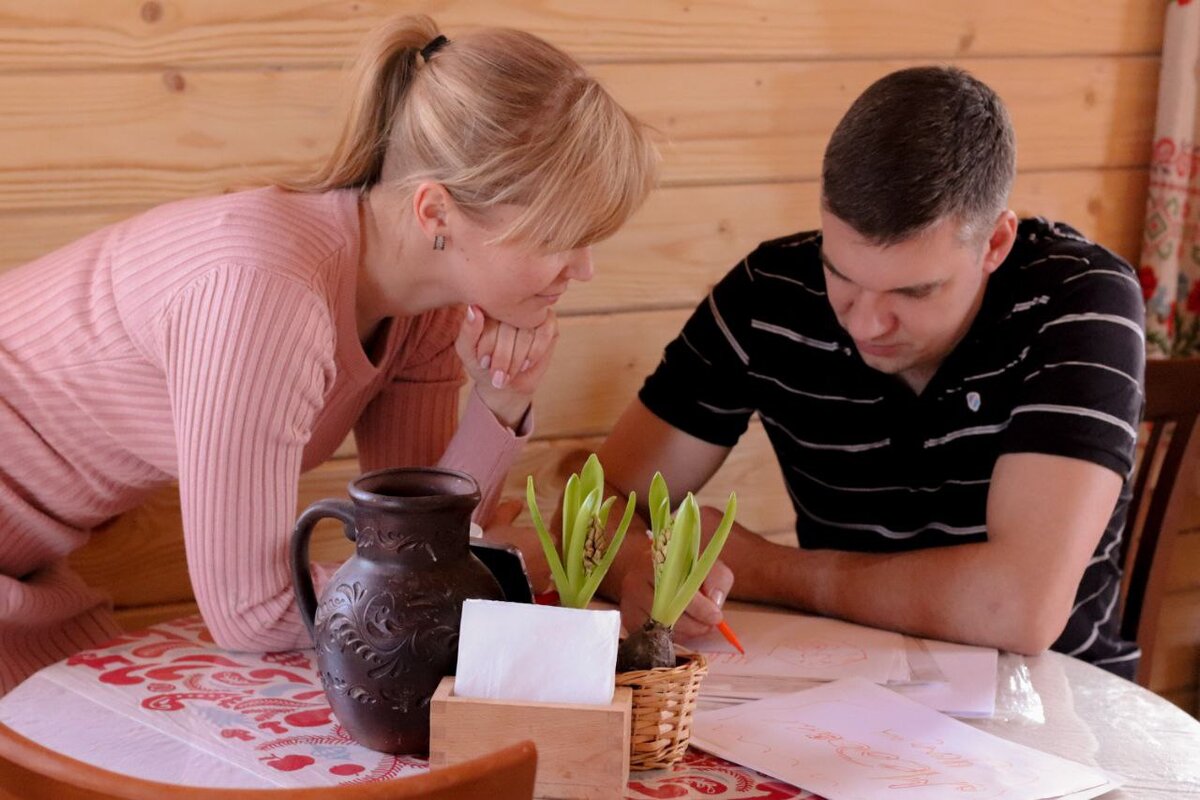 мы с Ромой прописываем планы