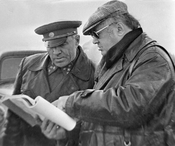 Михаил Ульянов и Юрий Озеров