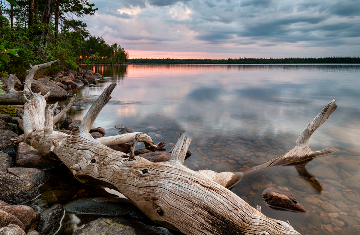 На байдарках в Карелии