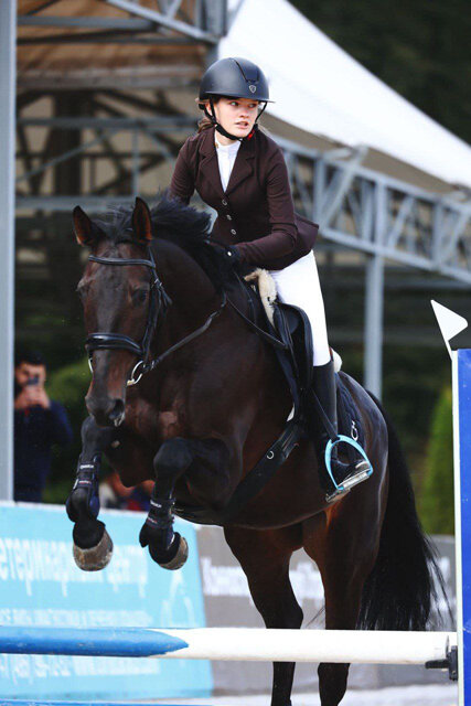    Анастасия Старовойт выступает на соревнованиях за Курскую и за Московскую области