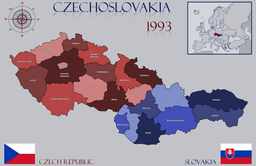 Чехословакия википедия. Карта Чехословакии 1980. Распад Чехословакии карта. Чехословакия карта 1990. Разделение Чехословакии на Чехию и Словакию.