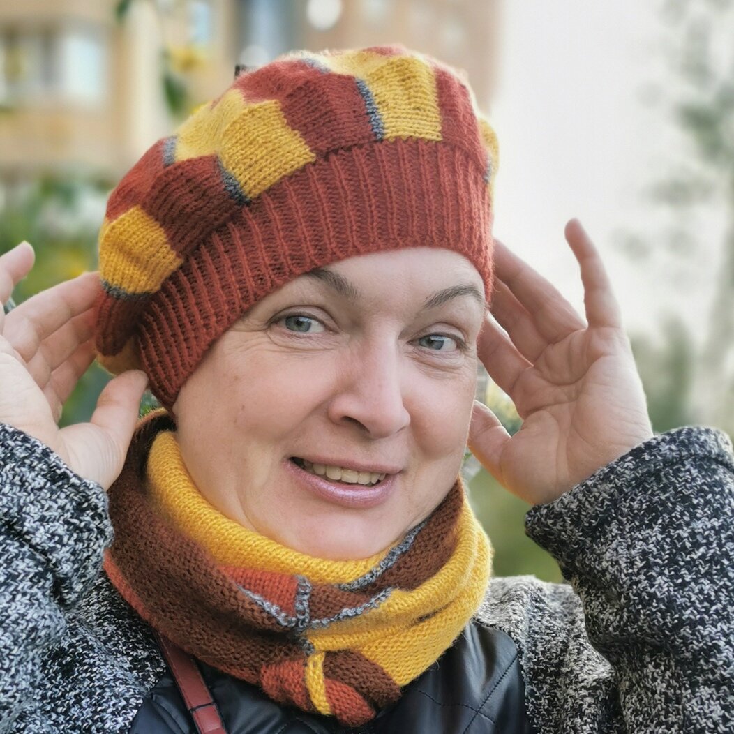 Берет Шахматка