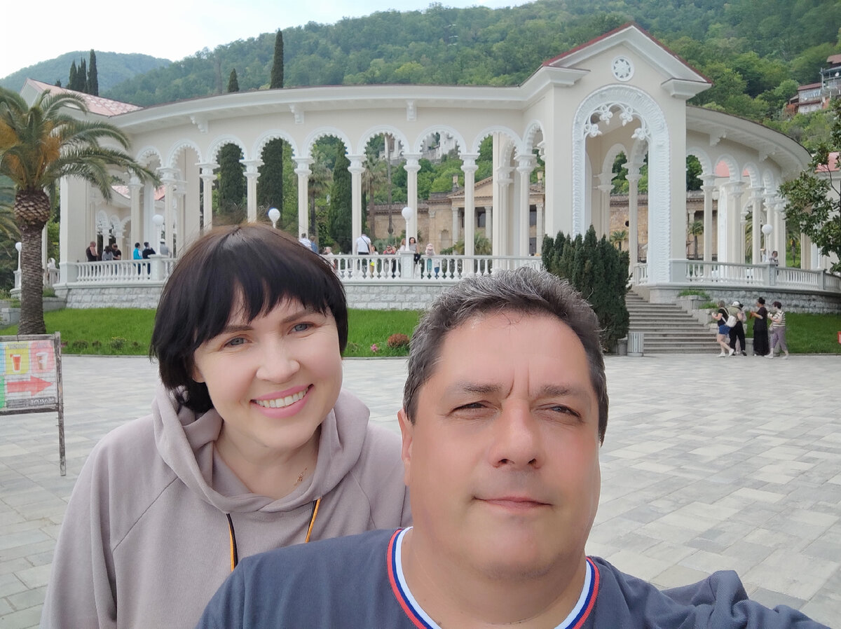 Гагра. Колоннада.