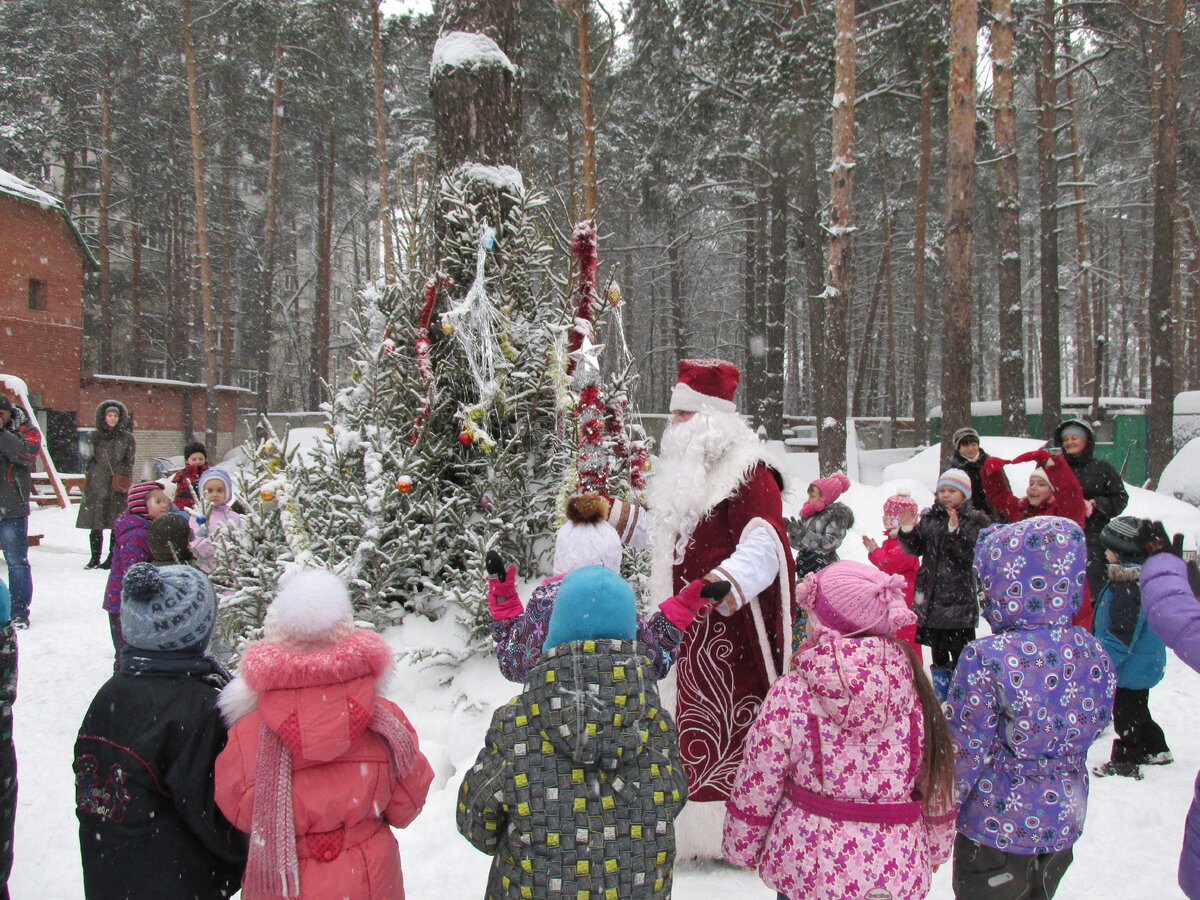 Рождественская ёлка в воскресной школе; 11 января 2015 г.