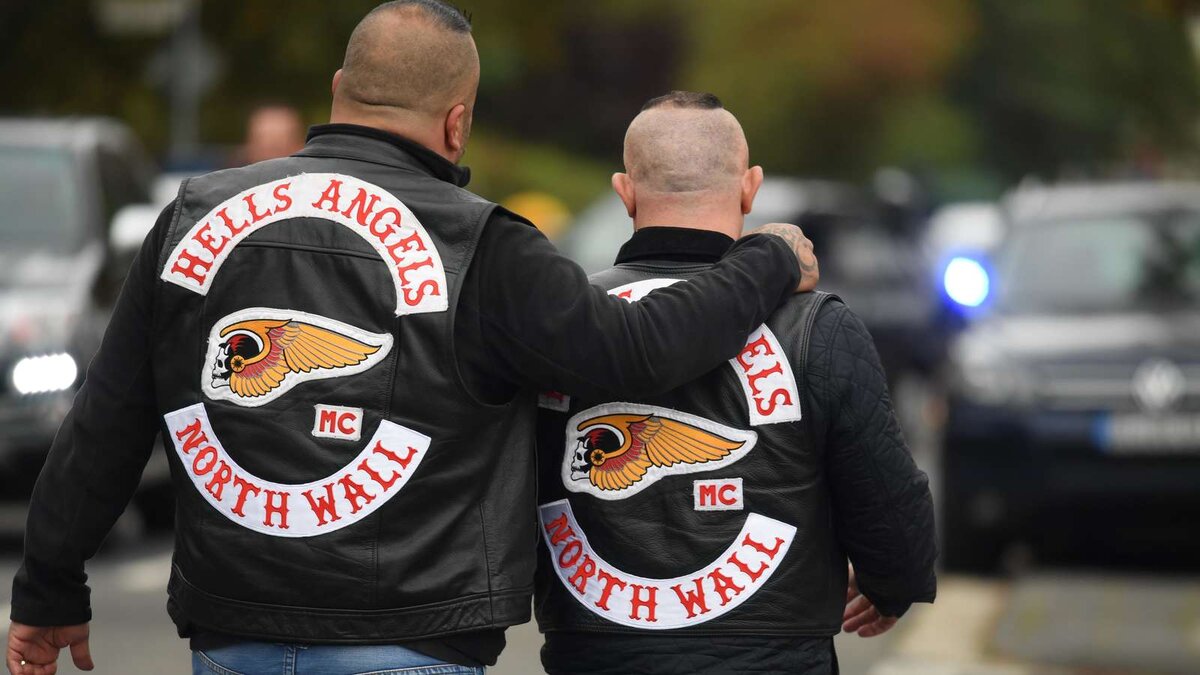 Hells Angels байкеры