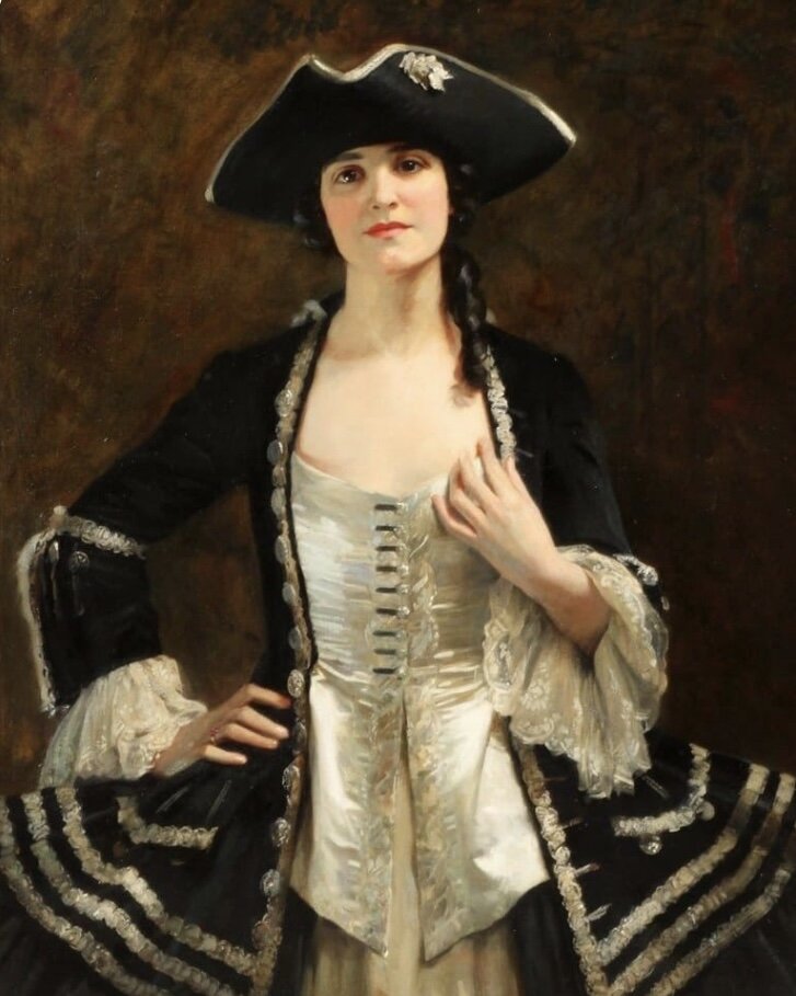 « Пиратка» 1900 г,  художник А. Коллинс