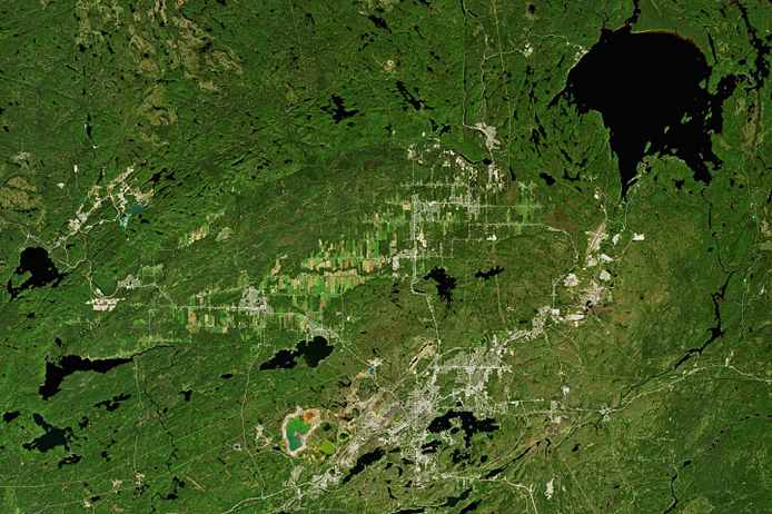 Кратер Садбери.