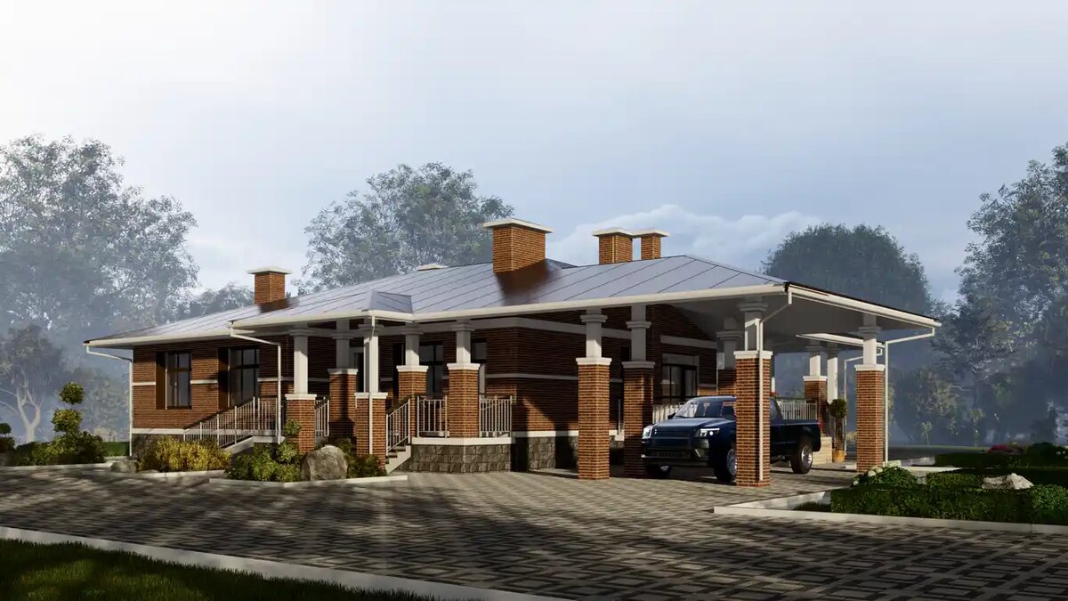 Проект дома - H-1501