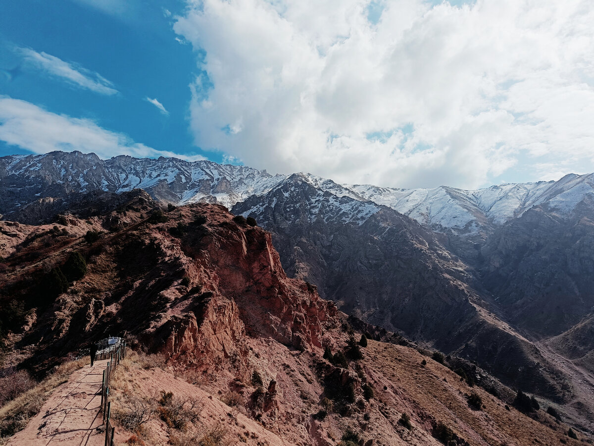 В горах Чимгана. Узбекистан. Тянь-Шань. Фотография автора 